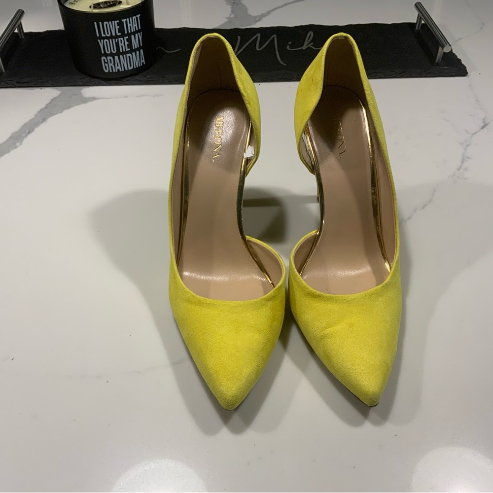 Yellow Women's Pumps